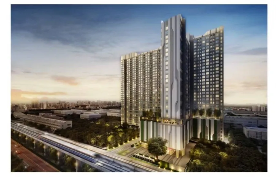 For rent Ideo Sathorn-Tha Phra, very beautiful room, well furnished, high floor, unblocked view Privacy, book now
