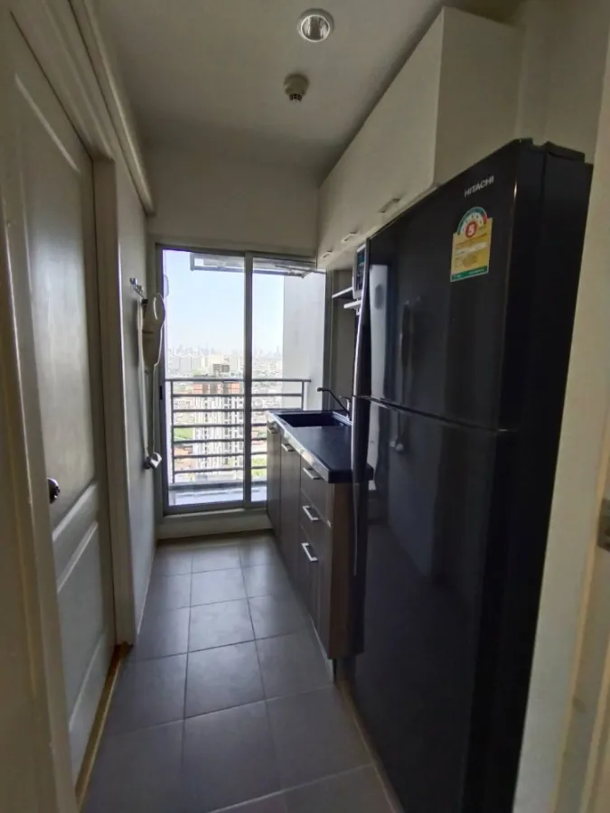 Condo for rent, The Tree Bang Pho Station, 31st floor, high floor, beautiful view, fully furnished, book now.