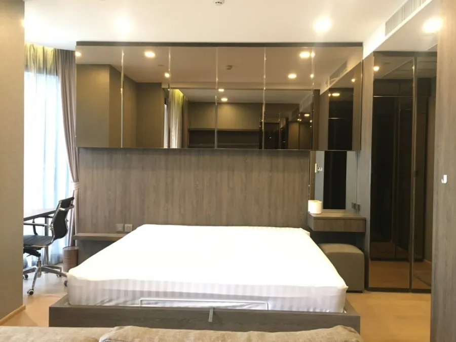 Condo for rent, Ashton Chula-Silom, curved glass corner room, beautiful room, very nice, book now