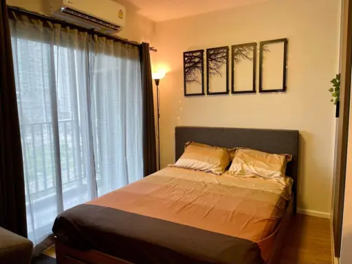 For rent D Condo Bliss Sriracha, beautiful room, ready to move in, good location, friendly price, don't wait!