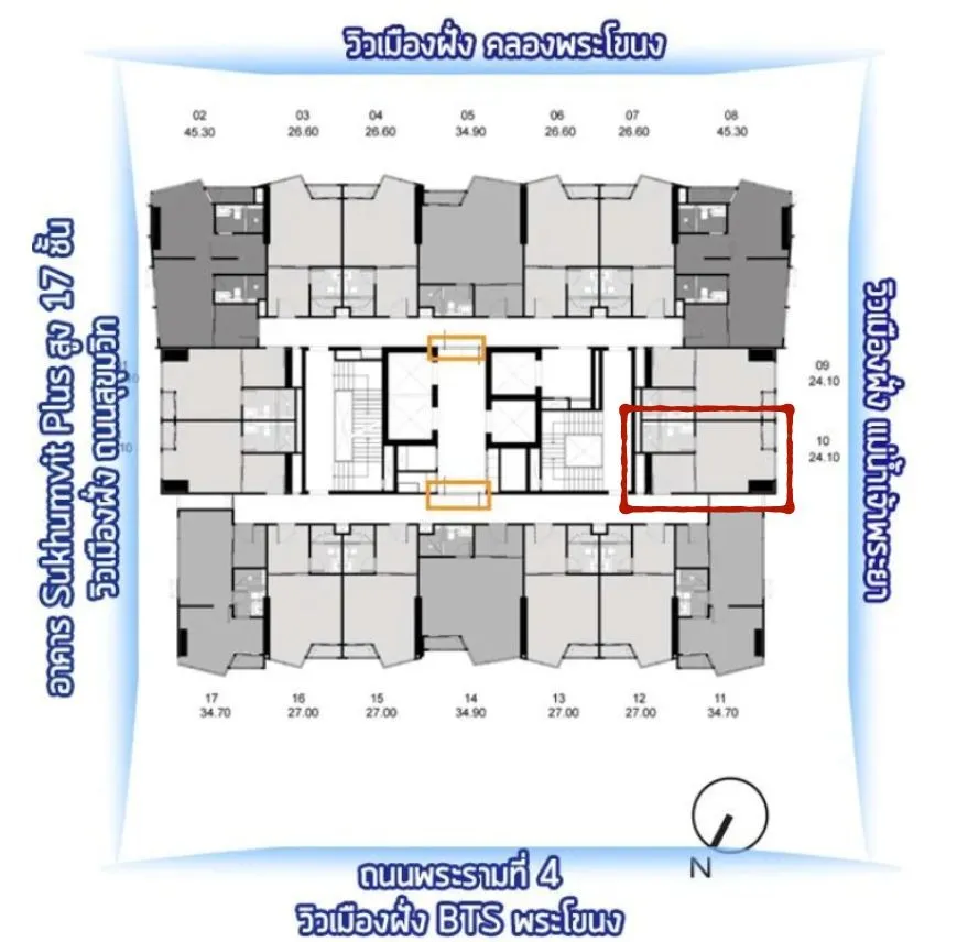 Selling down payment Knightsbridge Space Rama 4, 9th floor, Fully Fitted, hurry to reserve and own it.