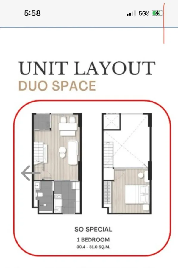 ขายดาวน์ โซ ออริจิ้น ศิริราช ชั้น 6 ห้อง DUO SPACE เดินทางสะดวก รีบจับจองเป็นเจ้าของ