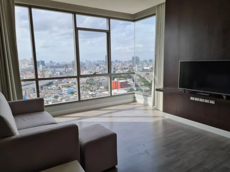 ให้เช่า The room Rama 4 จำนวน 2 ห้องนอน (80 sqm) ตกแต่งครบครัน พร้อมเข้าอยู่แล้วจ้า