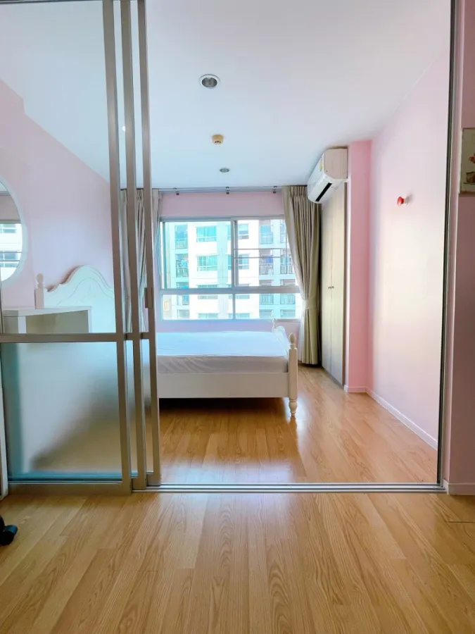 Sell / rent Condo Lumpini Ville On Nut - Phatthanakan, garden view, beautiful room, fully furnished, don't wait.