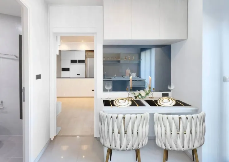 ขาย แอสปาย ลาดพร้าว 113 ห้องชั้น 8 ขนาด 28.72 ตร.ม. Fully-Furnished ทั้งห้อง พร้อมเข้าอยู่ได้เลย