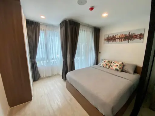 Condo for rent, Atmoz Ladprao 71, fully furnished, ready to move in. Don't wait.
