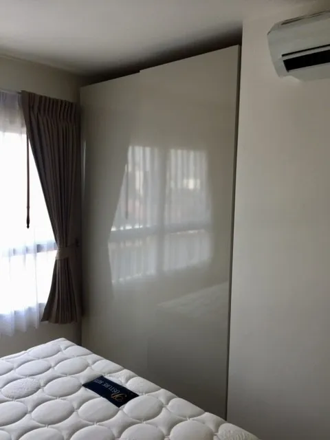 For rent, Aspire Lat Phrao 113, 7th floor, beautiful view, fully furnished room, ready to move in. Hurry and reserve now before it slips away.