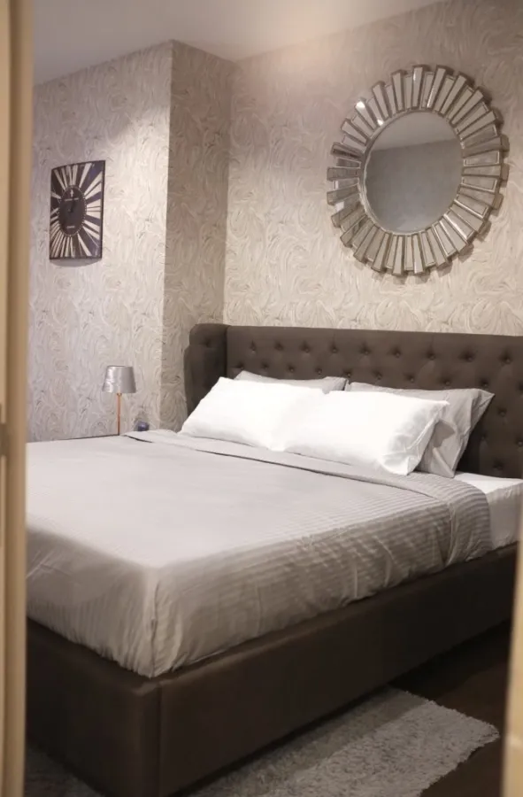 For sale, for rent, Condo The Line Ratchawithi, beautiful room, decorated, ready to move in, first come first served.