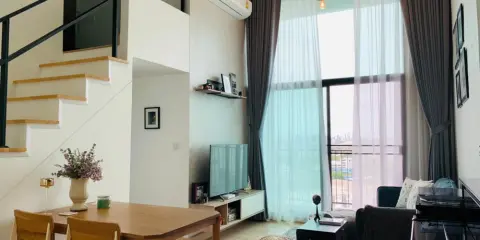 ให้เช่า Knightbridge Duplex Tiwanon ตกแต่งสไตล์ Modern Contemporaty Buil in ต้องจองเลย