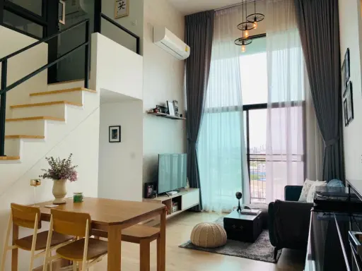 ให้เช่า Knightbridge Duplex Tiwanon ตกแต่งสไตล์ Modern Contemporaty Buil in ต้องจองเลย images