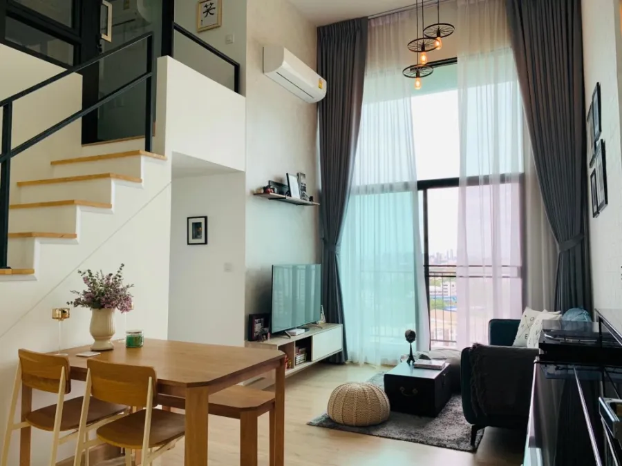 ให้เช่า Knightbridge Duplex Tiwanon ตกแต่งสไตล์ Modern Contemporaty Buil in ต้องจองเลย
