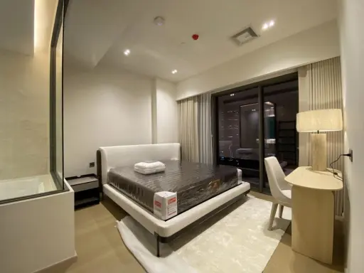 Condo for rent, The Strand Thonglor, room ready to move in, fully furnished, electrical appliances. Not booking is a serious mistake.