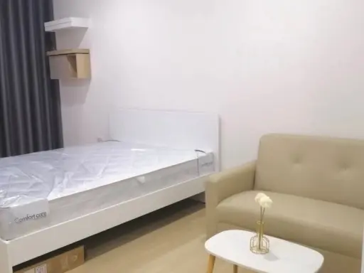 Condo for rent, Supalai Veranda Ramkhamhaeng, studio room, 8th floor, not very high, complete here, you can't miss it. images