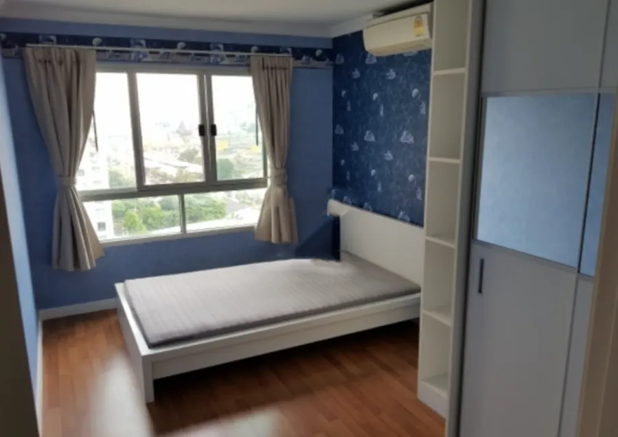 Condo for sale, rent, Lumpini Place Rama 9-Ratchada, high floor, spacious room, airy, convenient transportation, book now.