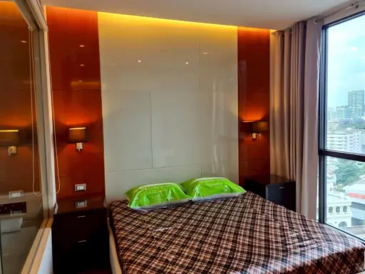 For sale or rent: The Address Sukhumvit 28, beautifully decorated unit on the 14th floor with great views. Fully furnished with appliances. Move in so