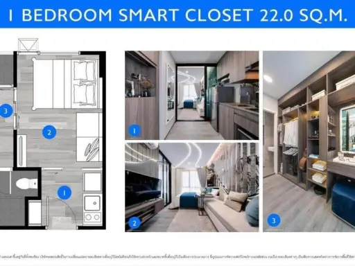 ขายดาวน์ ดิ ออริจิ้น สุขุมวิท-สายลวด E22 Station มีWalk in closet วิวเมือง สนใจรีบจองเลย ด่วนๆจ้า images
