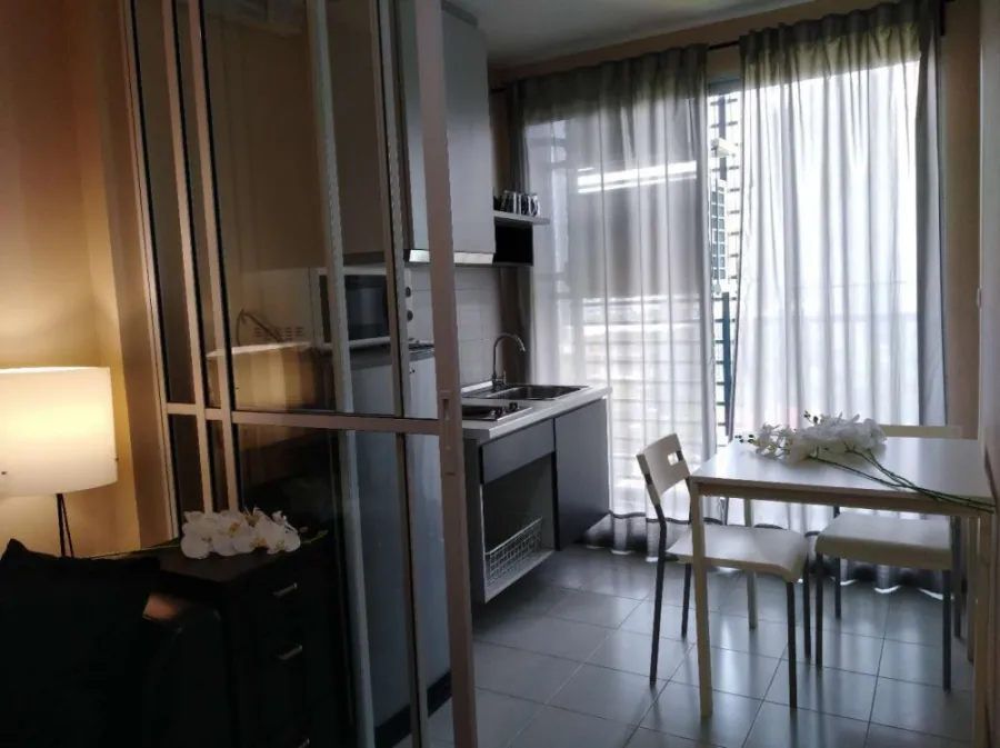 Urgent for rent !! Condo The Base Sukhumvit 77, beautiful room, river view, fully furnished, do not miss !!