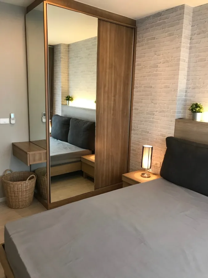 Condo for rent, Aspire Sathorn-Thapra, nice decorated room Full electrical appliances, 22nd floor, clear view, airy, book now