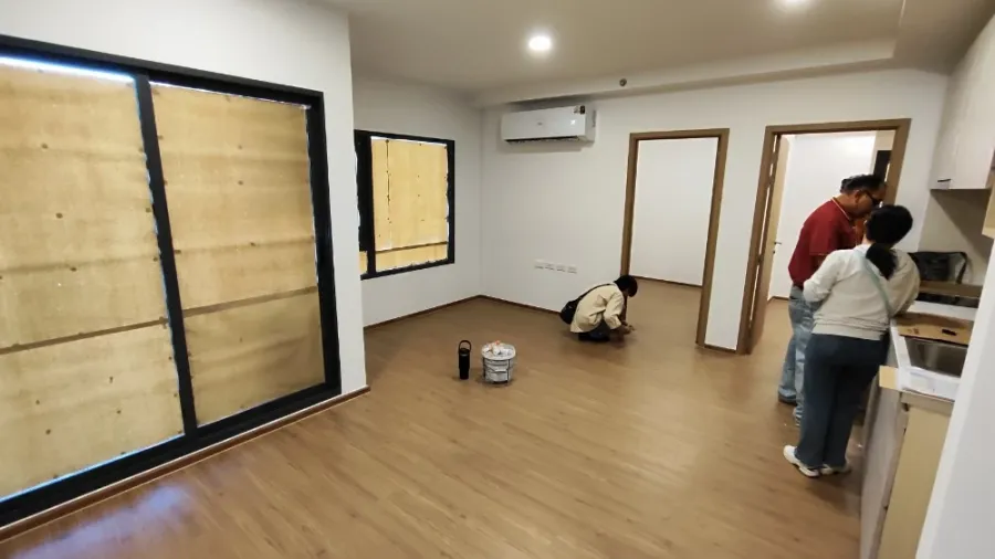 ขายดาวน์ The Livin Ramkhamhaeng ชั้น 26 ห้องมุม โครงการดี น่าอยู่ จองเลย ด่วนๆ