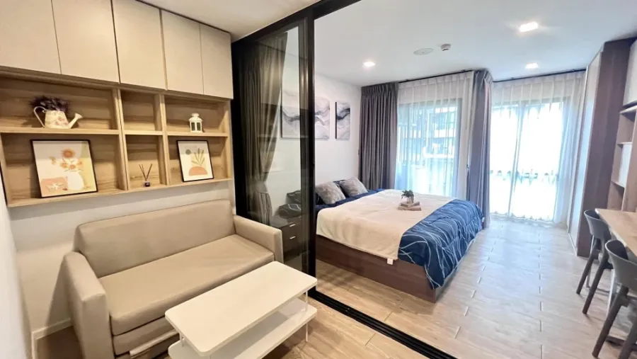 ให้เช่า Kave Town Space ชั้น 4 วิวใน ห้องสวย แต่งครบ พร้อมเข้าอยู่ สนใจรีบจองเลย