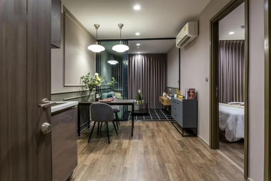 Condo for rent Life Ladprao Valley 10, garden view, beautiful room, ready to move in, don't wait