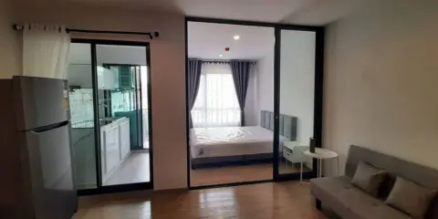 ให้เช่า คอนโด รีช พหลโยธิน 52 ห้องใหม่ ทิศตะวันออก ไม่ร้อน วิวโล่งสบาย เครื่องใช้ไฟฟ้าครบ