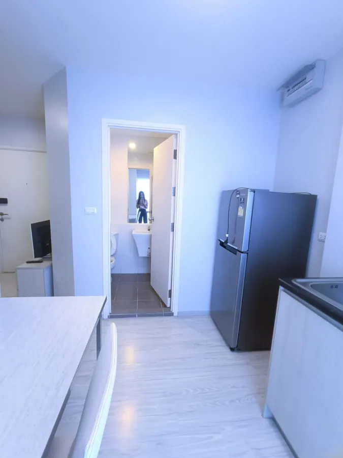 Condo for sale rent, Aspire Rattanathibet, 2 private rooms Electrical appliances are ready, fully furnished, reserve now.