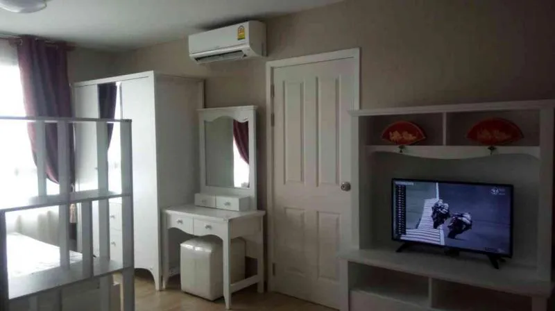 For rent Plum Condo Phaholyothin 89, fully furnished, ready to move in. Comfortable white tone room, comfortable price, rent now.