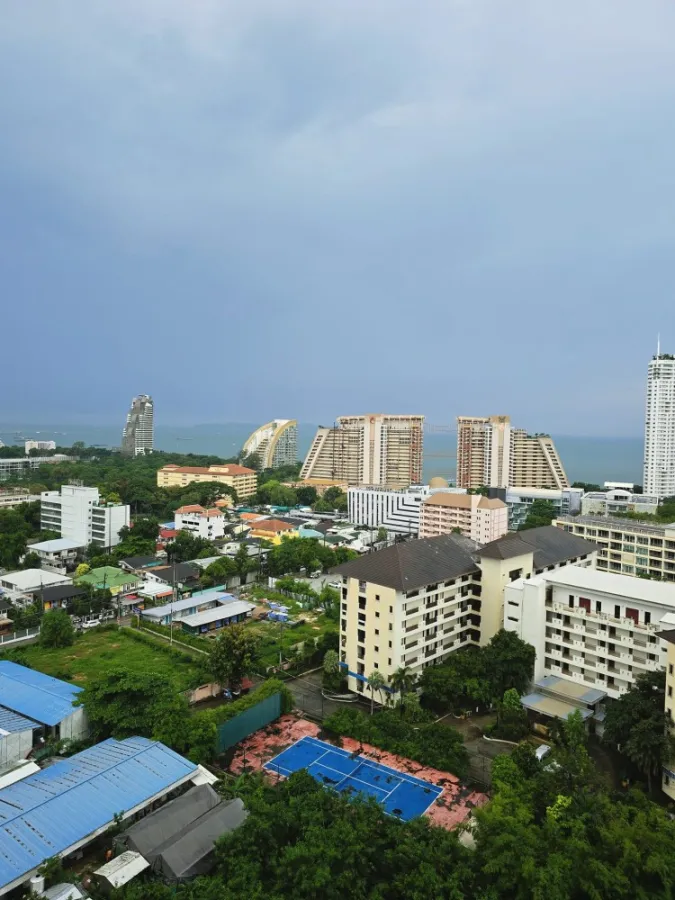 For sale: Lumpini Ville Naklua - Wong Amat (North Pattaya), stunning sea view, fully furnished, decorated with awesome wallpaper!!