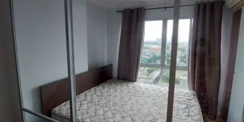 ให้เช่า คอนโด ลุมพินี วิลล์ พิบูลสงคราม-ริเวอร์วิว ห้องมุมขนาด 24 ตรม. บิ้วอินทั้งห้อง จองเลยย