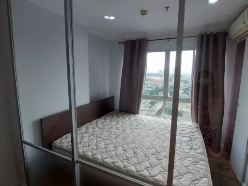 ให้เช่า คอนโด ลุมพินี วิลล์ พิบูลสงคราม-ริเวอร์วิว ห้องมุมขนาด 24 ตรม. บิ้วอินทั้งห้อง จองเลยย