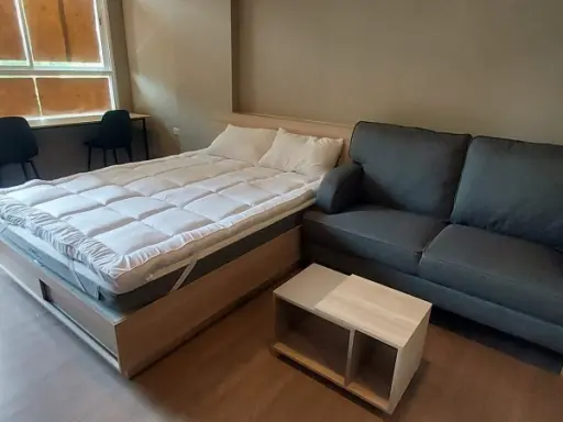 For rent Dcondo Panaa, Studio room, size 27 sq m., 2nd floor, Building A, fully furnished, book now. images