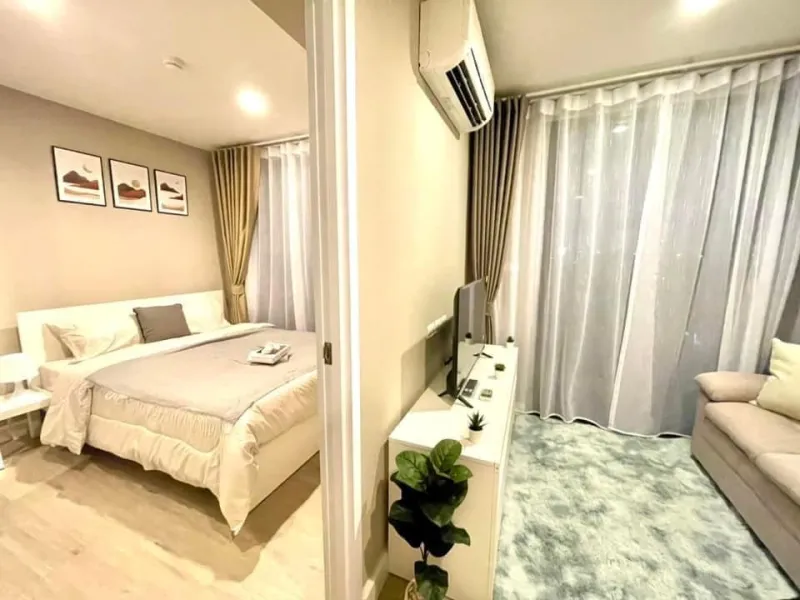 ให้เช่า!! คอนโด เมโทร ลักซ์ ริเวอร์ฟรอนท์ รัตนาธิเบศร์ ห้องสวย ชั้น 6 ตึกB แต่งครบพร้อมอยู่ จองเลย!!