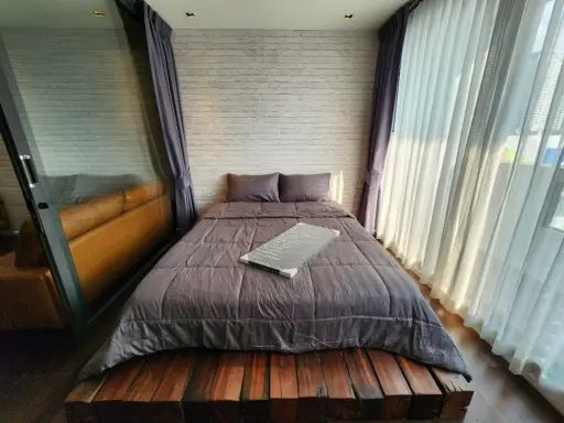 For sale, for rent, Formosa Lat Phrao 7, 6th floor, spacious room, fully furnished, comfortable to live in. If interested, hurry and reserve now, don'