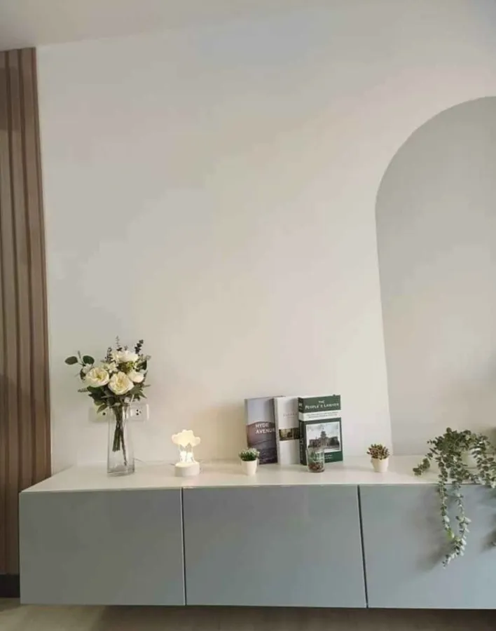 Sell City Home Ratchada-Pinklao, spacious room, nice built-in decoration Thick and soft sofa, very comfortable to sit on You can't reserve it anymore.