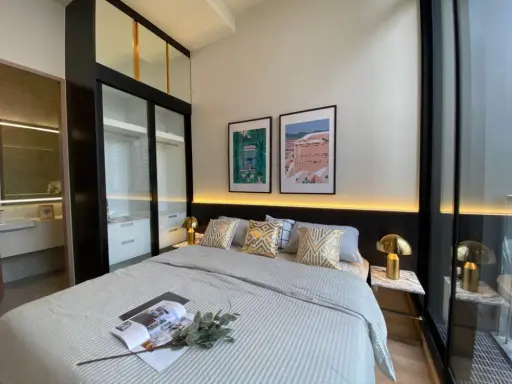 For rent!! Condo Noble Around Sukhumvit 33, beautiful room decorated in modern style, livable, do not miss!!