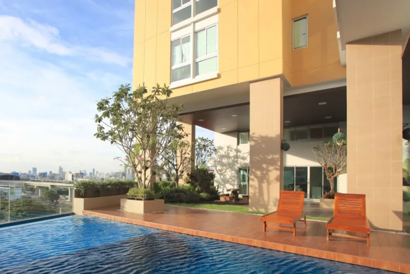 ให้เช่าคอนโด MY RESORT BANGKOK ห้องใหญ่มาก 2ห้องนอน 2ห้องน้ำ ตกแต่งครบพร้อมอยู่ อย่ารอช้ารีบจองเลย