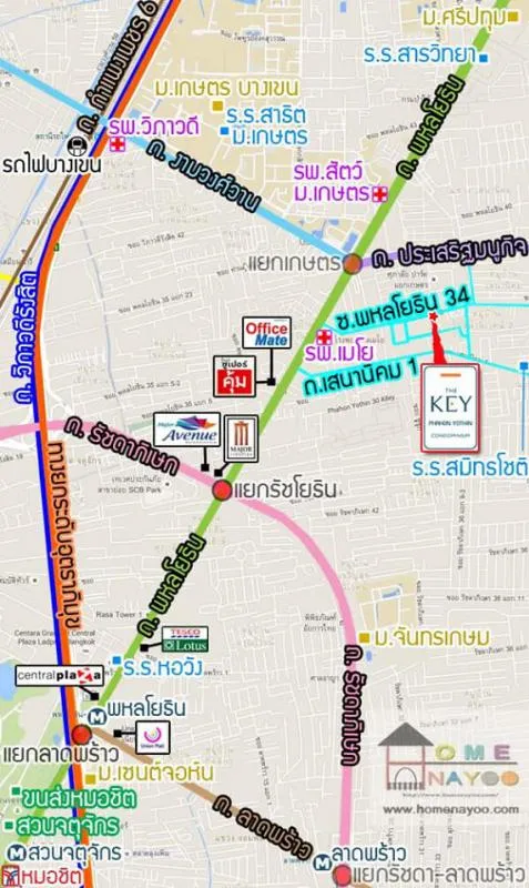 ขายด่วน คอนโด เดอะ คีย์ พหลโยธิน (พหลโยธิน 34)