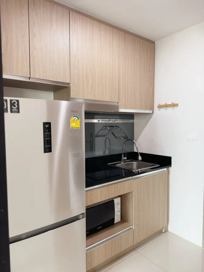 For sale/rent: Niche Mono Sukhumvit-Bearing, 25th floor, city view, good location, fully furnished, reserve now.