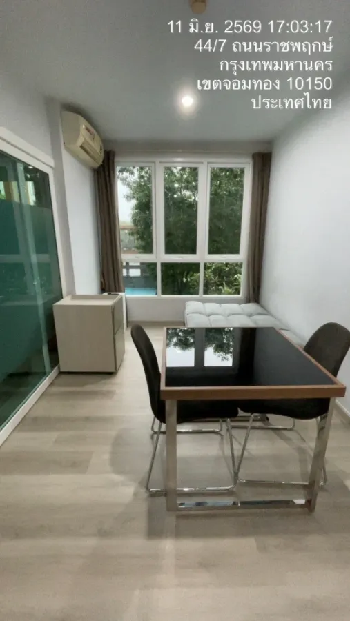 For rent, The Key Sathorn Ratchapreuk, beautiful room, pool view, very livable. Full facilities. Book now.