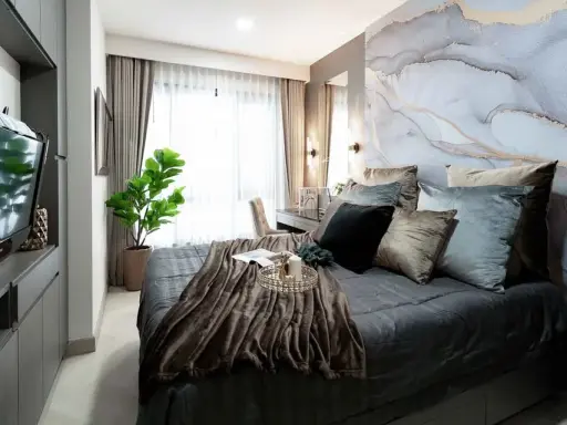 ขาย ให้เช่า The Vertical Aree ห้องตกแต่งลักชูรี่ พร้อมครัวปิดแยก ใครมองหา Location + Lifestyle + Potential Yield — ห้ามพลาด!
