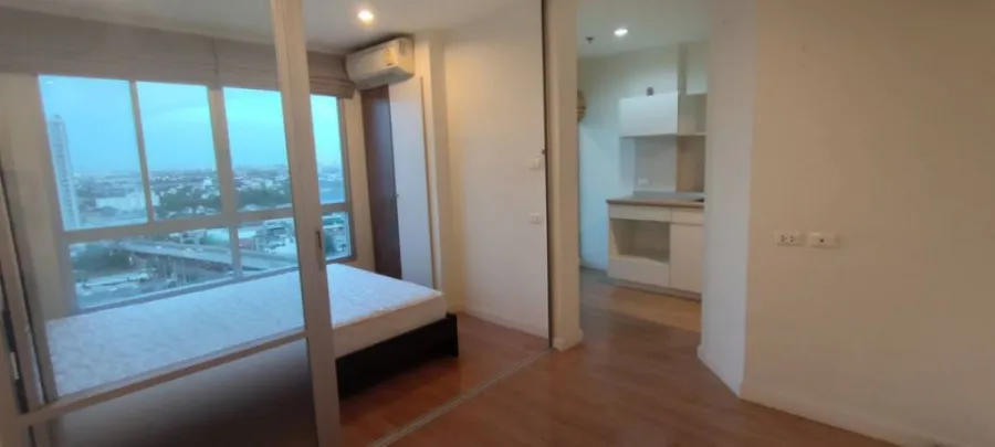 Condo for rent, Lumpini Ville Chaengwattana-Pak Kret, city view, morning sun is not hot, don't miss it.