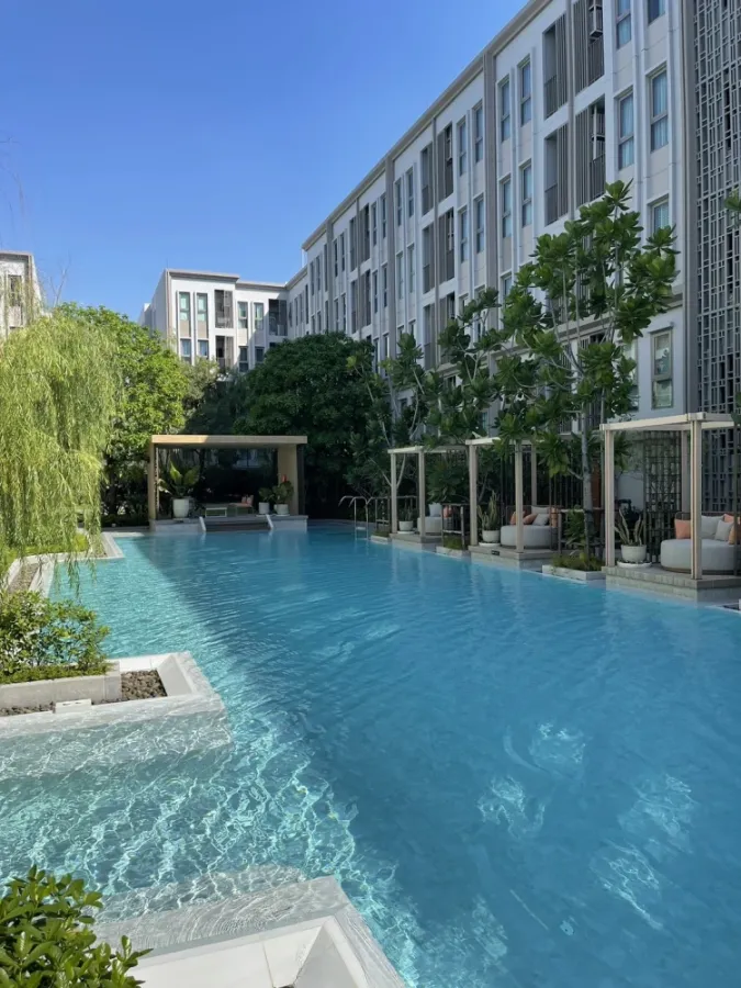 ให้เช่า แอสปาย ปิ่นเกล้า – อรุณอมรินทร์ วิวสระว่ายน้ำ บรรยากาศดีสุดๆ แต่งครบ มาแต่ตัวเข้าอยู่ได้เลย