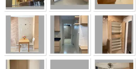 ตกแต่งใหม่ห้องใหญ่​ 2นอน Happy Condo ลาดพร้าว 101 เฟอร์นิเจอร์​เครื่องใช้ไฟฟ้าครบ เข้าอยู่ได้ทันที​