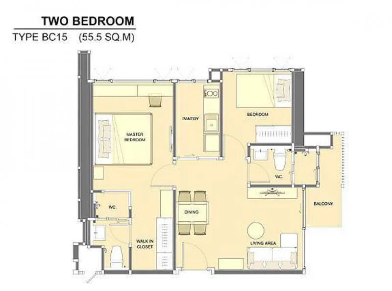 Super bang!!** Condo for sale Life Ratchadapisek **shady atmosphere, cute price, hurry to reserve!!