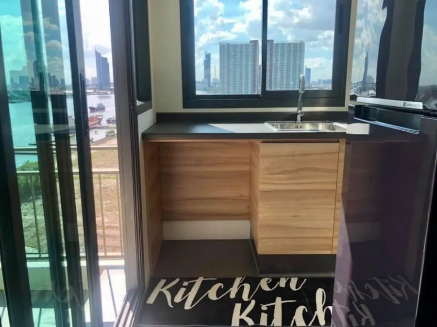 Condo for sale/rent U Delight Residence Riverfront Rama 3, high floor, beautiful view, ready to move in. Don't wait.
