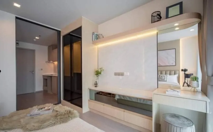 For rent Life Ladprao ห้องแต่งน่าอยู่ เฟอร์นิเจอร์บิ้ลอินอย่างดี เครื่องใช้ไฟฟ้าครบ จองเลยจ้า ด่วนๆ
