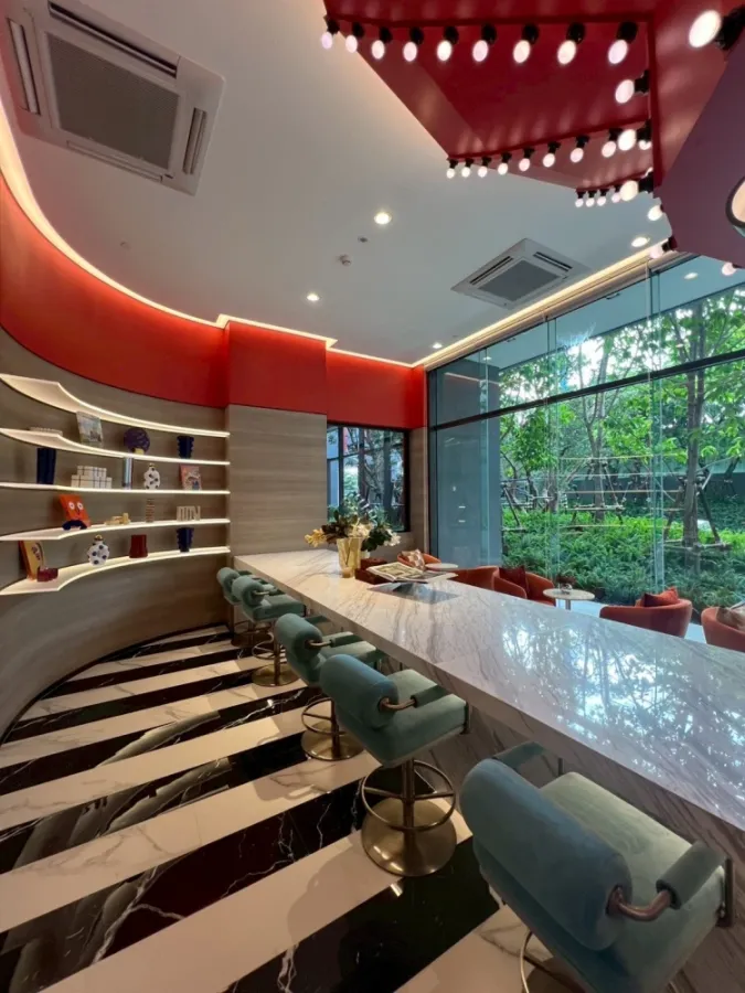 For rent, Aspire Sukhumvit - Rama 4, river view.