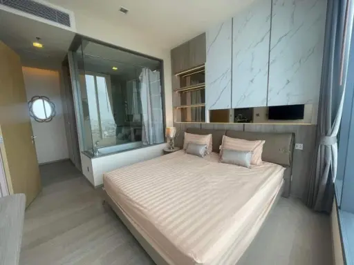 Condo for rent, The Esse Asoke, Wattana School view, high floor, good location, in the heart of the city, don't miss it!! images