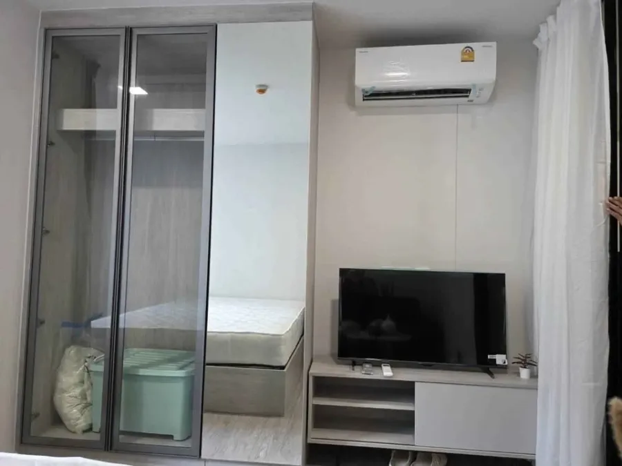 ให้เช่า Atmoz Tropical Bangna ห้องพร้อมอยู่ เฟอร์พร้อม จองเลย